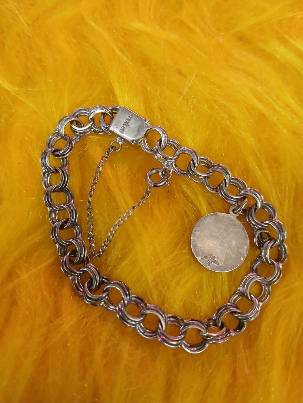 Vintage Sterling Silver Saint Christopher Charm Bracelet – 12.51 Grams